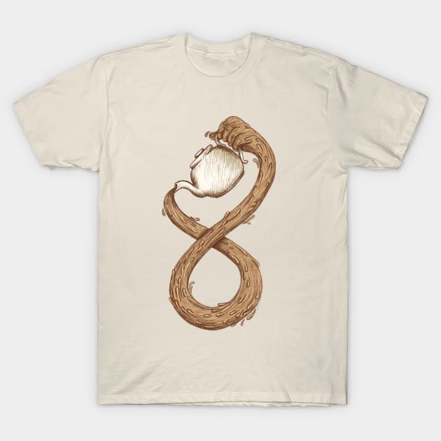 Infinite Tea T-Shirt by WanderingBert